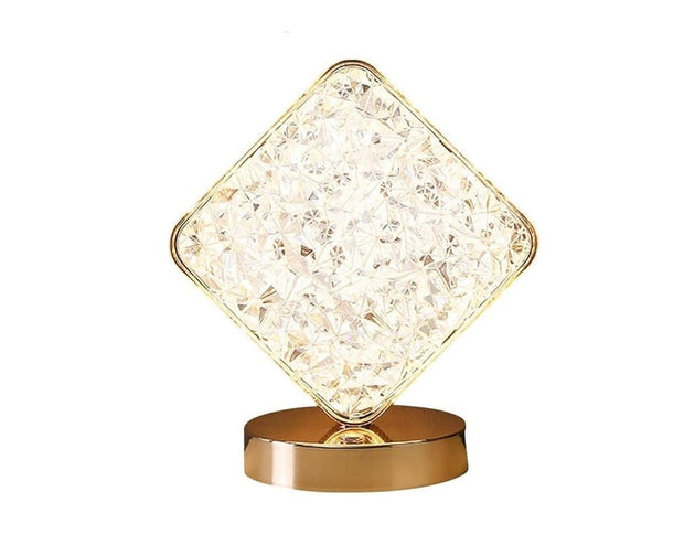 Crystal Diamond LED Table Lamp
